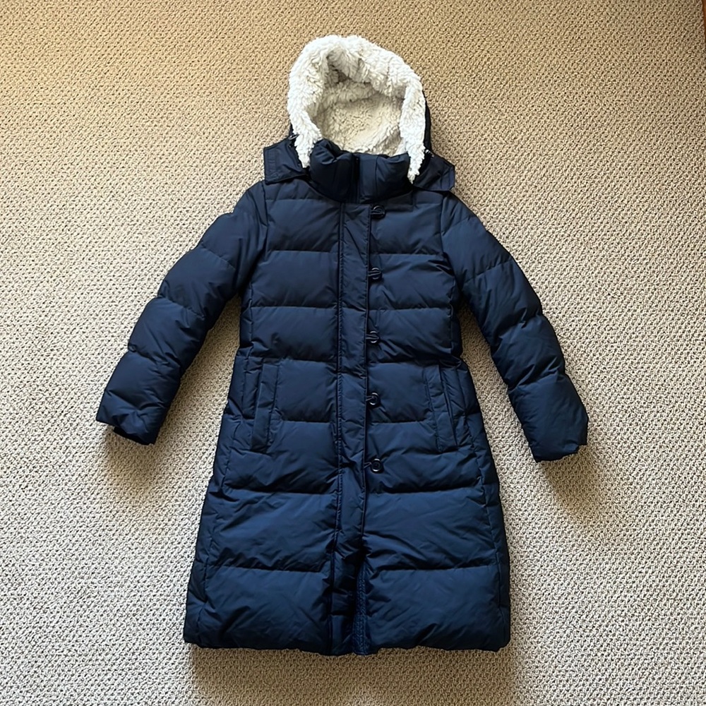 Uniqlo down long coat